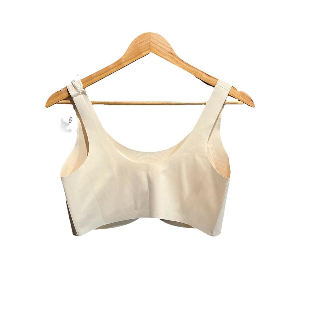Momcozy Beige Wireless Pull On Women's Nursing Bra Size 2XL - Picture 2 of 4